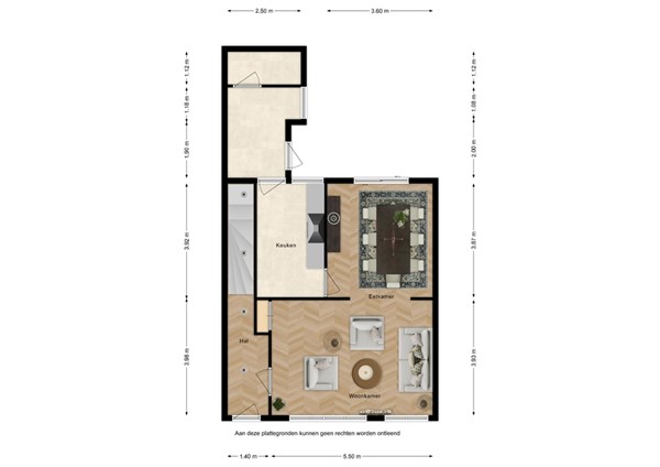Floorplan - Brouwerijstraat 51, 4501 CN Oostburg